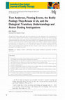 Research paper thumbnail of Tom Andersen, Fleeting Events, the Bodily Feelings They Arouse in Us, and the Dialogical: Transitory Understandings and Action Guiding Anticipations