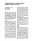 Research paper thumbnail of Gold Nanoparticles as a Colorimetric Sensor for Protein Conformational Changes