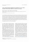 Research paper thumbnail of Lactic acid fermentation stimulated iron absorption by Caco-2 cells is associated with increased soluble iron content in carrot juice