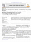 Research paper thumbnail of Synthesis and anti-inflammatory effects of a series of novel 7-hydroxycoumarin derivatives