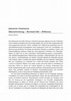 Research paper thumbnail of Zweierlei Vitalismus. Überschreitung – Normativität – Differenz