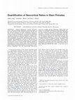 Research paper thumbnail of Quantification of neocortical ratios in stem primates