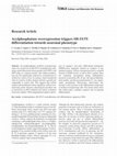 Research paper thumbnail of Acylphosphatase overexpression triggers SH-SY5Y differentiation towards neuronal phenotype