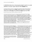 Research paper thumbnail of A 2.6 Mb interval on chromosome 6q25.2-q25.3 is commonly deleted in human nasal natural killer/T-cell lymphoma