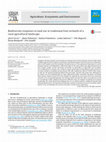 Research paper thumbnail of Biodiversity responses to land use in traditional fruit orchards of a rural agricultural landscape