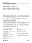 Research paper thumbnail of Somatic Complaints in Anxious Youth