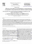 Research paper thumbnail of Efficiency and safety of oxcarbazepine in mood disorders: A naturalistic study exploring the interest of plasma dosages