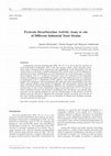 Research paper thumbnail of Pyruvate decarboxylase activity assay in situ of different industrial yeast strains