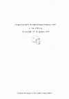 Research paper thumbnail of The Middle Palaeolithic living floor of Unit 15 (55 kyrs BP) from the Oscurusciuto Shelter, Ginosa, Taranto, Southern Italy