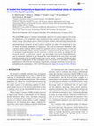 Research paper thumbnail of A model-free temperature-dependent conformational study of n-pentane in nematic liquid crystals