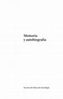 Research paper thumbnail of Memoria y autobiografía