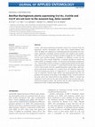 Research paper thumbnail of Bacillus thuringiensis plants expressing Cry1Ac, Cry2Ab and Cry1F are not toxic to the assassin bug, Zelus renardii