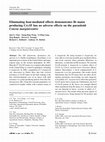 Research paper thumbnail of Eliminating host-mediated effects demonstrates that Bt corn expressing Cry1F has no adverse effects on Cotesia marginiventris