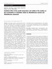 Research paper thumbnail of Combined effect of the growth temperature and salinity of the medium on the accumulation of compatible solutes by Rhodothermus marinus and Rhodothermus obamensis