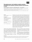 Research paper thumbnail of Docosahexaenoic acid stabilizes soluble amyloid-β protofibrils and sustains amyloid-β-induced neurotoxicity in vitro