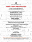 Research paper thumbnail of Coloquios de Historia del Derecho 2015-2016 - Universidad Autónoma de Madrid (org. Laura Beck, Julia Solla)