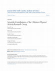 Research paper thumbnail of Scientific Contributions of the Children's Physical Activity Research Group