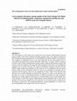 Research paper thumbnail of Lack of genetic divergence among samples of the North Atlantic Fin Whale collected at feeding grounds: congruence among microsatellite loci and mtDNA in the new Icelandic dataset