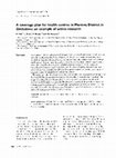 Research paper thumbnail of A coverage plan for health centres in Murewa District in Zimbabwe: an example of action research