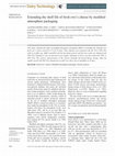 Research paper thumbnail of Extending the shelf life of fresh ewe’s cheese by modified atmosphere packaging