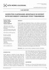 Research paper thumbnail of Suspected Clopidogrel Resistance in Patient with Recurrent Coronary Stent Thrombosis