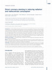 Research paper thumbnail of Direct coronary stenting in reducing radiation and radiocontrast consumption