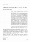 Research paper thumbnail of North Atlantic climate variation influences survival in adult fulmars