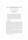 Research paper thumbnail of Speeding Up Matching in Learning Classifier Systems Using CUDA