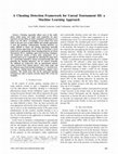 Research paper thumbnail of A cheating detection framework for Unreal Tournament III: A machine learning approach