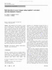 Research paper thumbnail of Ball detection in soccer images using isophote’s curvature and discriminative features