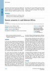 Research paper thumbnail of Severe Anemia in Malawian Children