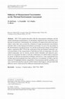 Research paper thumbnail of Influence of Measurement Uncertainties on the Thermal Environment Assessment