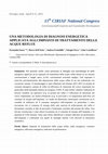 Research paper thumbnail of UNA METODOLOGIA DI DIAGNOSI ENERGETICA APPLICATA AGLI IMPIANTI DI TRATTAMENTO DELLE ACQUE REFLUE