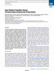 Research paper thumbnail of Age-Related Oxidative Stress Compromises Endosomal Proteostasis