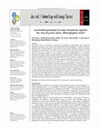 Research paper thumbnail of Acaricidal potential of some botanicals against the stored grain mites, Rhizoglyphus tritici