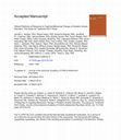 Research paper thumbnail of Clinical Predictors of Response to Cognitive-Behavioral Therapy in Pediatric Anxiety Disorders: The Genes for Treatment (GxT) Study