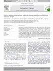 Research paper thumbnail of Effect of nonionic surfactant and acidity on chitosan nanofibers with different molecular weights