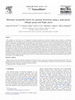 Research paper thumbnail of Maximal acceptable forces for manual insertions using a pulp pinch, oblique grasp and finger press