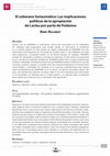 Research paper thumbnail of El soberano fantasmático: Las implicaciones políticas de la apropiación de Laclau por parte de Podemos (The phantasmatic sovereign: The political implications of Podemos appropriation of Laclau)