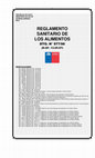 Research paper thumbnail of REGLAMENTO SANITARIO DE LOS ALIMENTOS