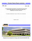 Research paper thumbnail of Conceptual engineering method for attenuating He ion interactions on first wall components in the Fusion Test Facility (FTF) employing a low-pressure noble gas