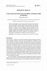 Research paper thumbnail of "Coups and nascent democracies: the military and Egypt's failed consolidation"