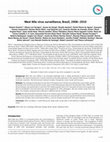 Research paper thumbnail of West Nile virus surveillance, Brazil, 2008-2010