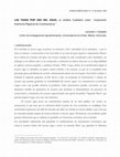 Research paper thumbnail of Las tasas por uso del agua: un análisis Cualitativo (caso Corporación Autónoma Regional de Cundinamarca)