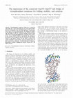 Research paper thumbnail of The importance of the conserved Arg191–Asp227 salt bridge of triosephosphate isomerase for folding, stability, and catalysis