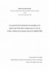 Research paper thumbnail of "La expresión del sentimiento de nostalgia en la música que Nino Rota compuso para el cine de Federico Fellini. Análisis de la música de 'Amarcord'"