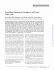 Research paper thumbnail of Population Immunity to Measles in the United States, 1999