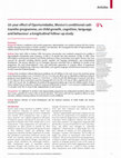 Research paper thumbnail of 10-year effect of Oportunidades, Mexico's conditional cash transfer programme, on child growth, cognition, language, and behaviour: a longitudinal follow-up study