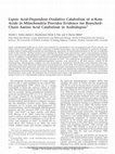 Research paper thumbnail of Lipoic Acid-Dependent Oxidative Catabolism of  -Keto Acids in Mitochondria Provides Evidence for Branched-Chain Amino Acid Catabolism in Arabidopsis