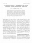 Research paper thumbnail of A longitudinal examination of parenting behaviors and perceived discrimination predicting Latino adolescents' ethnic identity